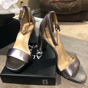 Naturalizer Joy Pewter Heels